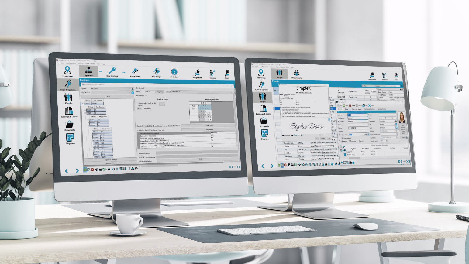Manage master key systems, door hardware, and keys in an easier and all ...